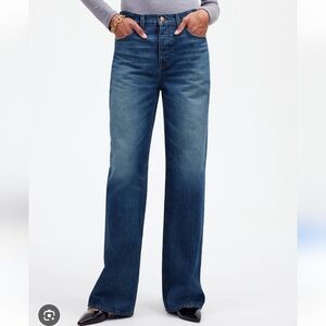 Madewell Low-Slung Baggy Jeans In Moffat Wash size 30